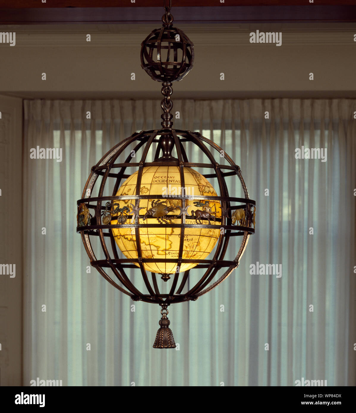 Leuchte an der Nationalen Akademie der Wissenschaften, Washington, D.C Stockfoto