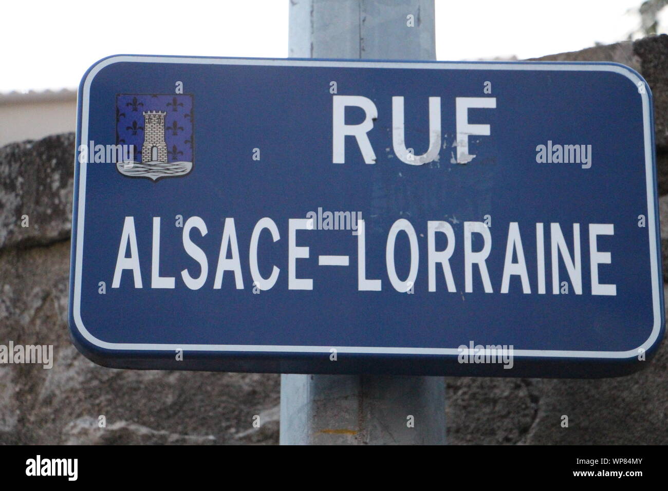 Freitag, 6. September 2019, zum 75. Jahrestag der Befreiung von Niort Stockfoto