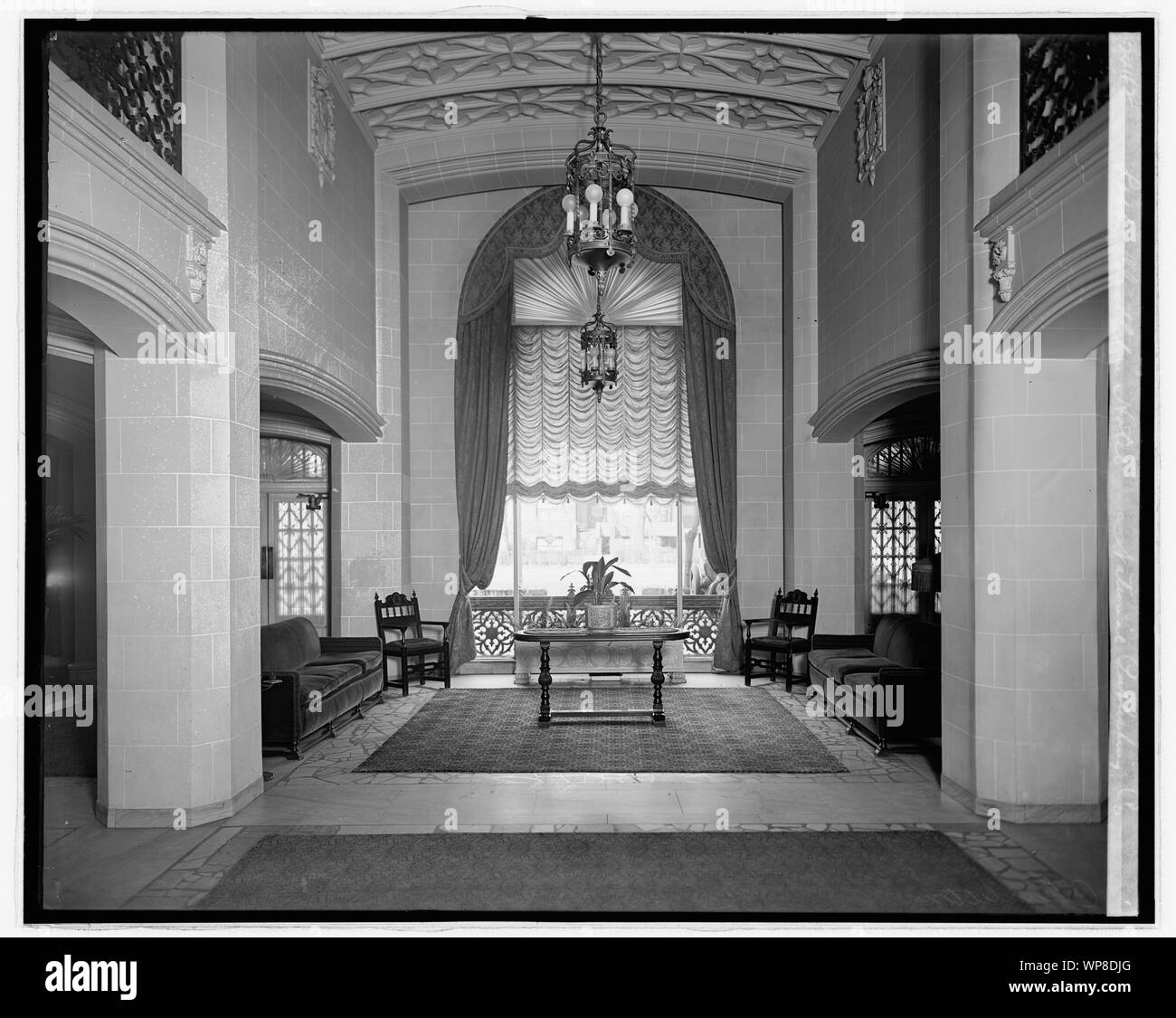 Lobby, Chastillon Hotel, National Publishing Co. Stockfoto