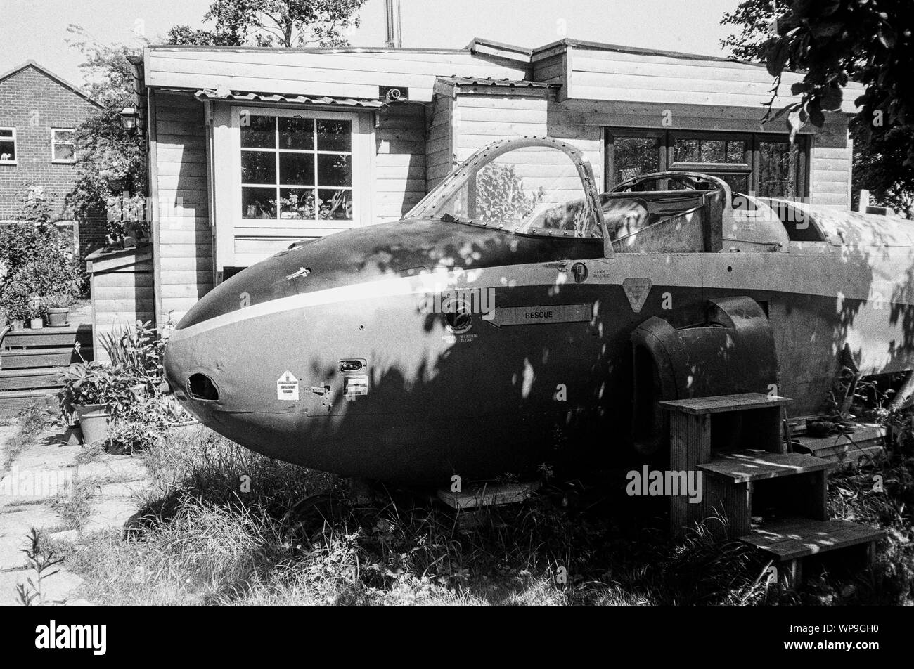 Jet provost Trainer Jets, Medstead, Alton, Hampshire, England, Vereinigtes Königreich. Stockfoto