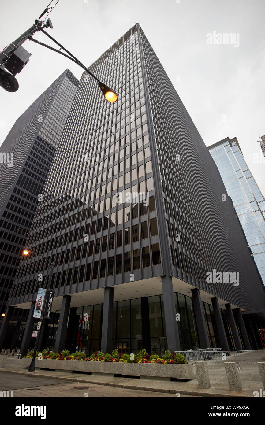 Dirksen Bundesgericht Federal Center Chicago Illinois USA Stockfoto