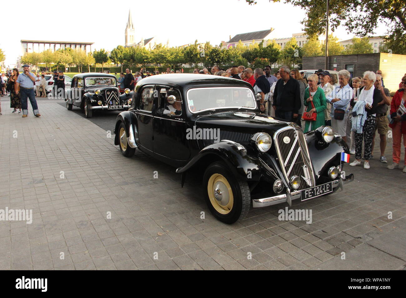 Freitag, 6. September 2019, zum 75. Jahrestag der Befreiung von Niort Stockfoto