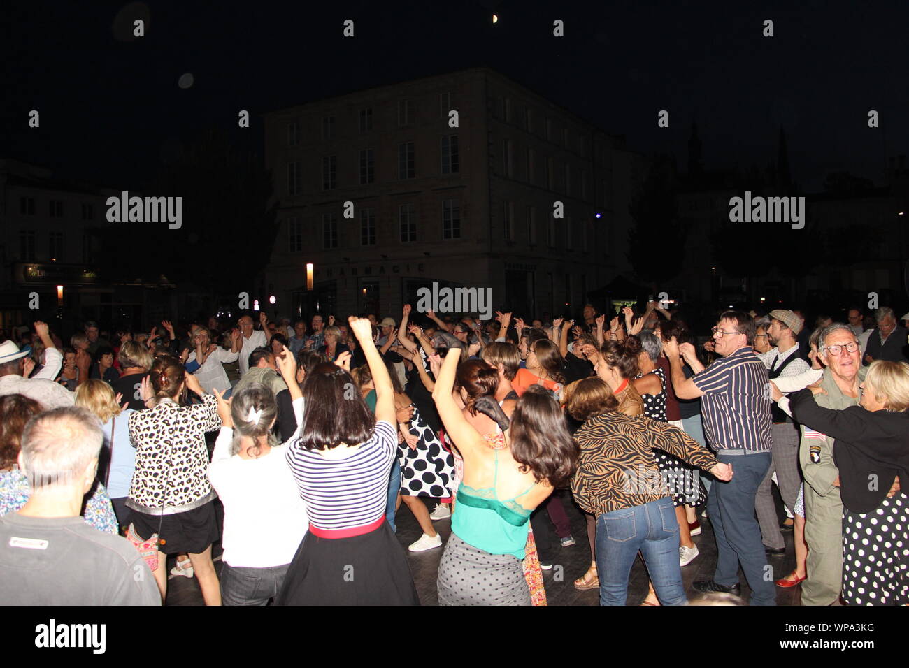 Freitag, 6. September 2019, zum 75. Jahrestag der Befreiung von Niort Stockfoto