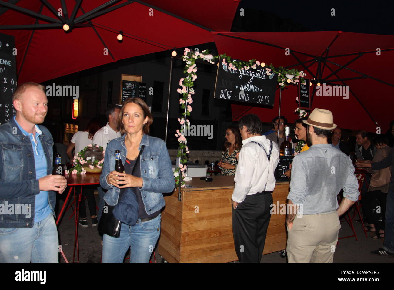 Freitag, 6. September 2019, zum 75. Jahrestag der Befreiung von Niort Stockfoto