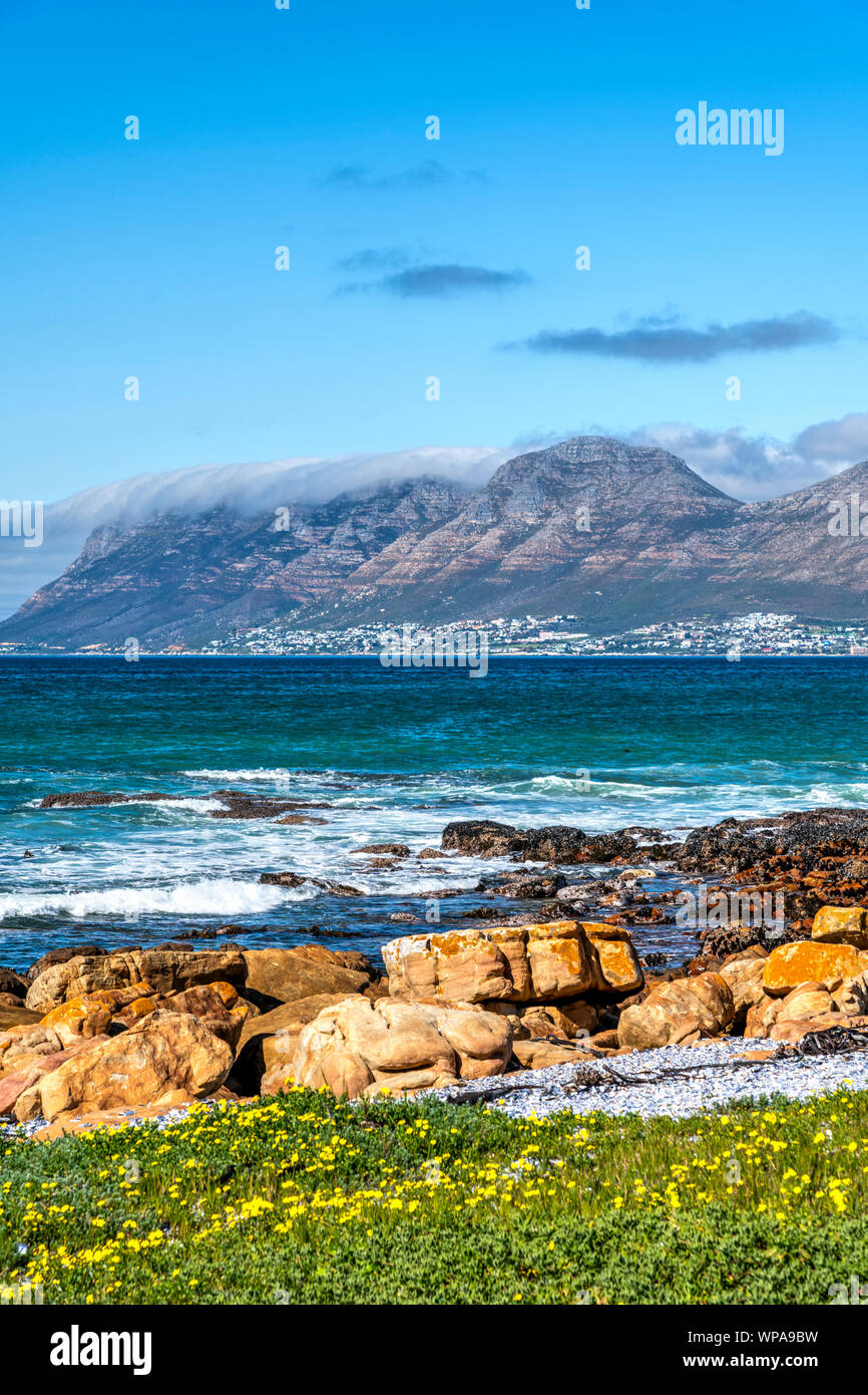 Muizenberg, Cape Peninsula, Cape Town, Western Cape, Südafrika Stockfoto