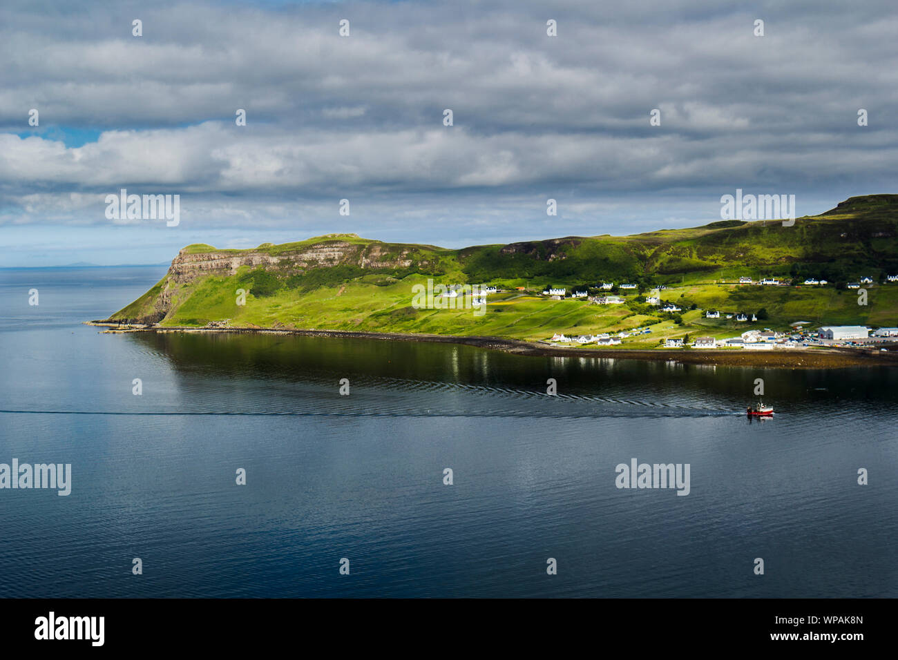 Uig Bay, Skye Stockfoto