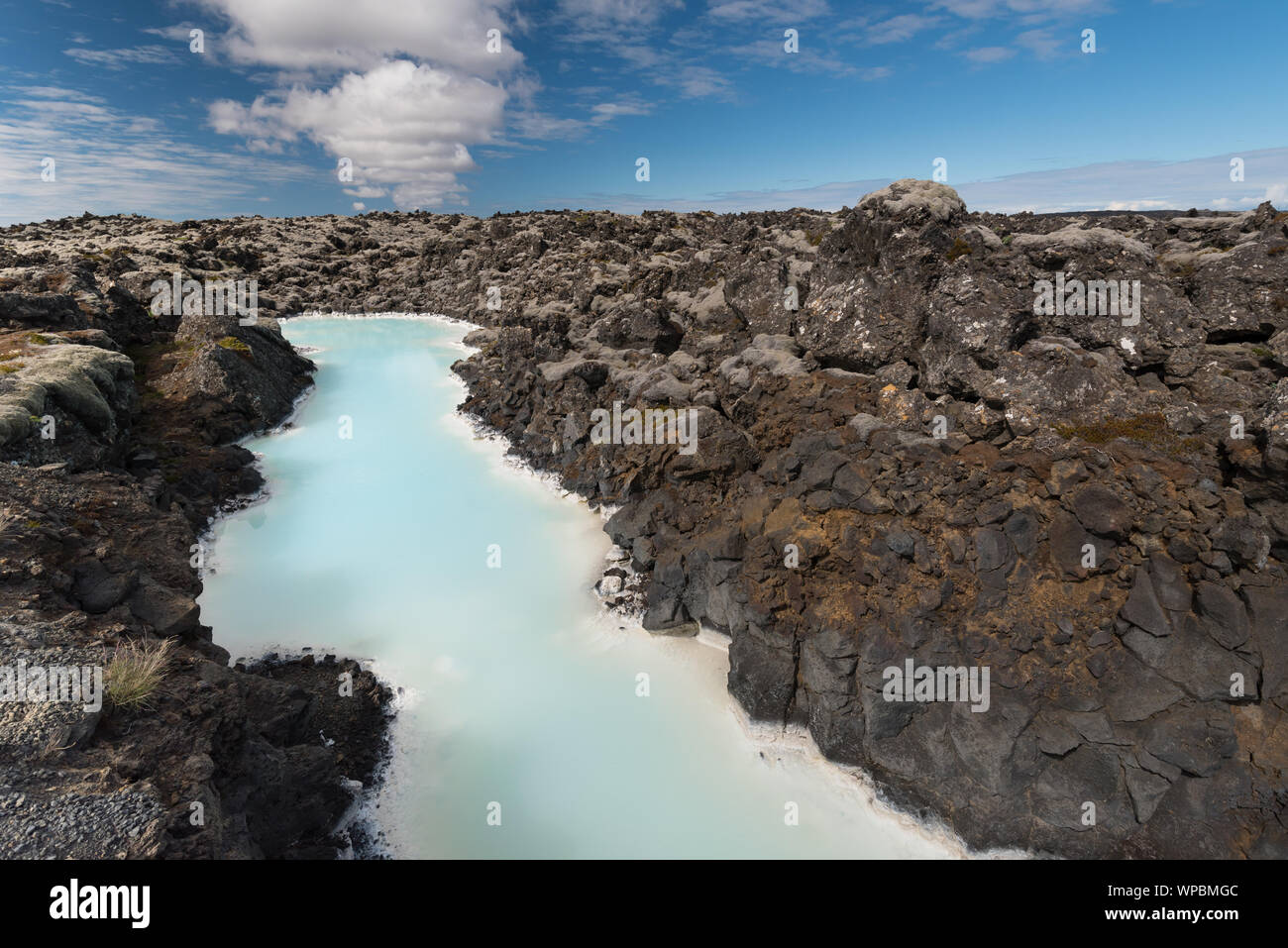 Blaue Lagune in der Nähe von Grindavik, Island, Europa Stockfoto