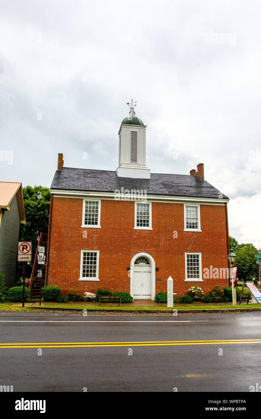 Uns Post, Alte Union County Courthouse, 220 Vine Street, New Berlin, Pennsylvania Stockfoto