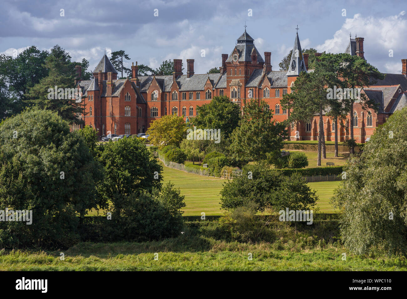 Framlingham College, eine unabhängige Schule in Framlingham, Suffolk, Großbritannien. Stockfoto
