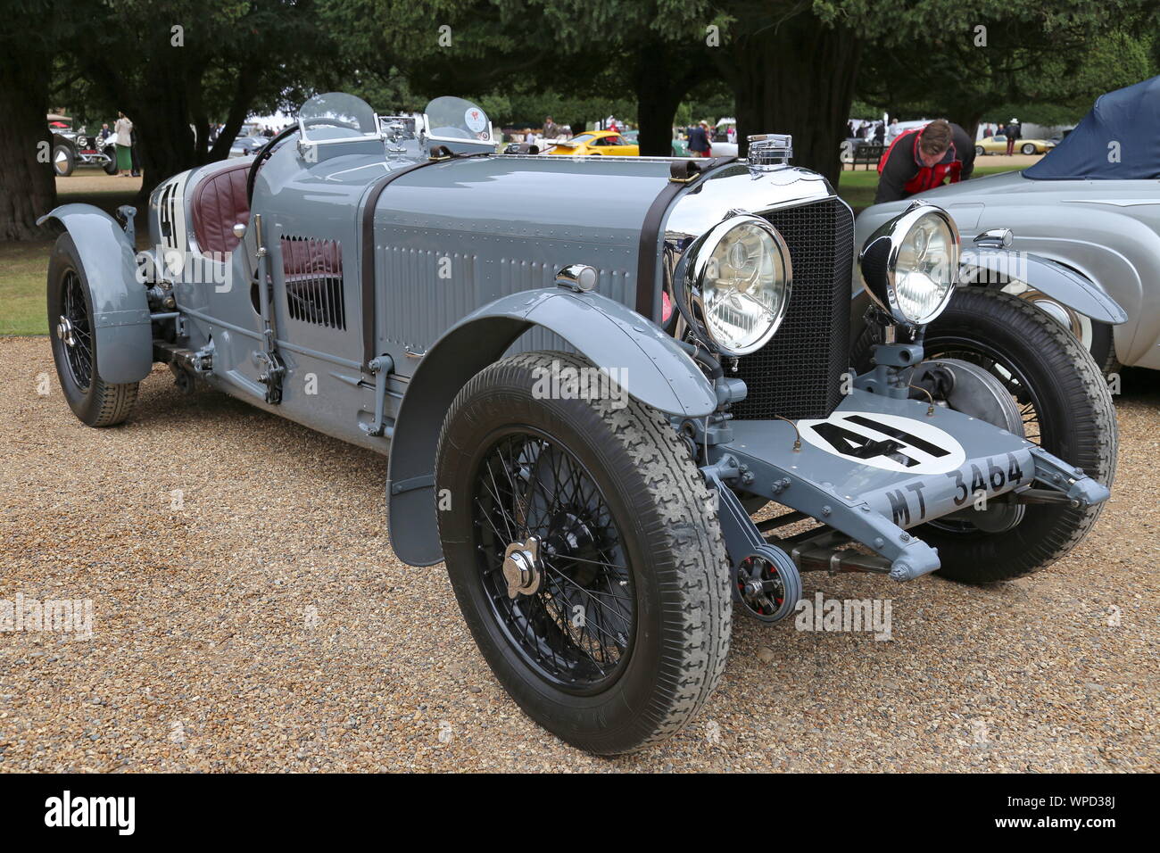 Bentley Speed Six 'Alte Nr. 1" (1929), Concours von Eleganz 2019, Hampton Court Palace, East Molesey, Surrey, England, Großbritannien, Großbritannien, Europa Stockfoto