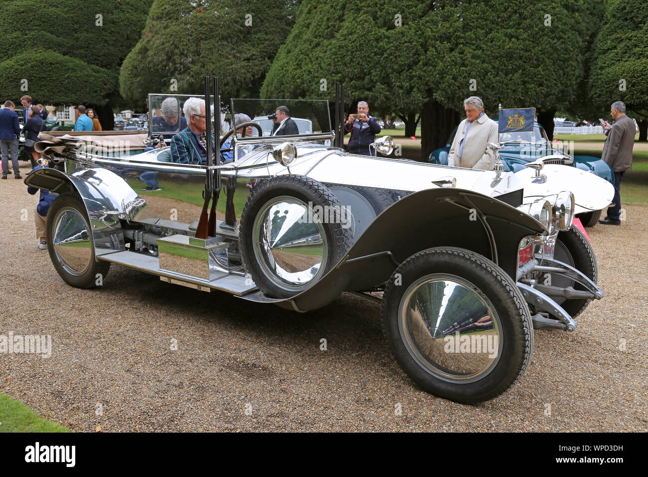 Rolls-Royce Silver Ghost (1919), Concours von Eleganz 2019, Hampton Court Palace, East Molesey, Surrey, England, Großbritannien, Großbritannien, Europa Stockfoto