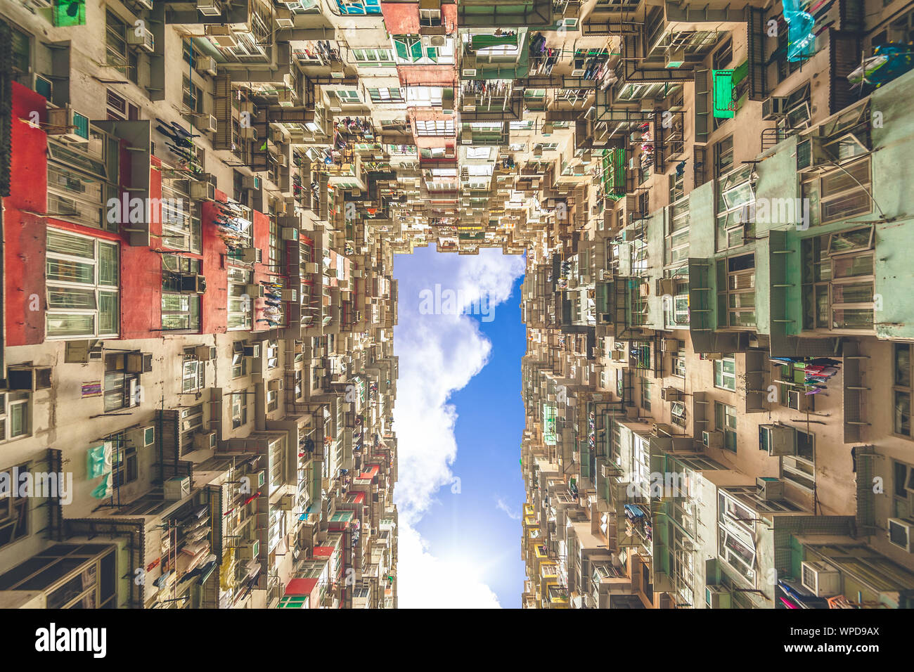 Yichang Gebäude in Hongkong, China Stockfoto