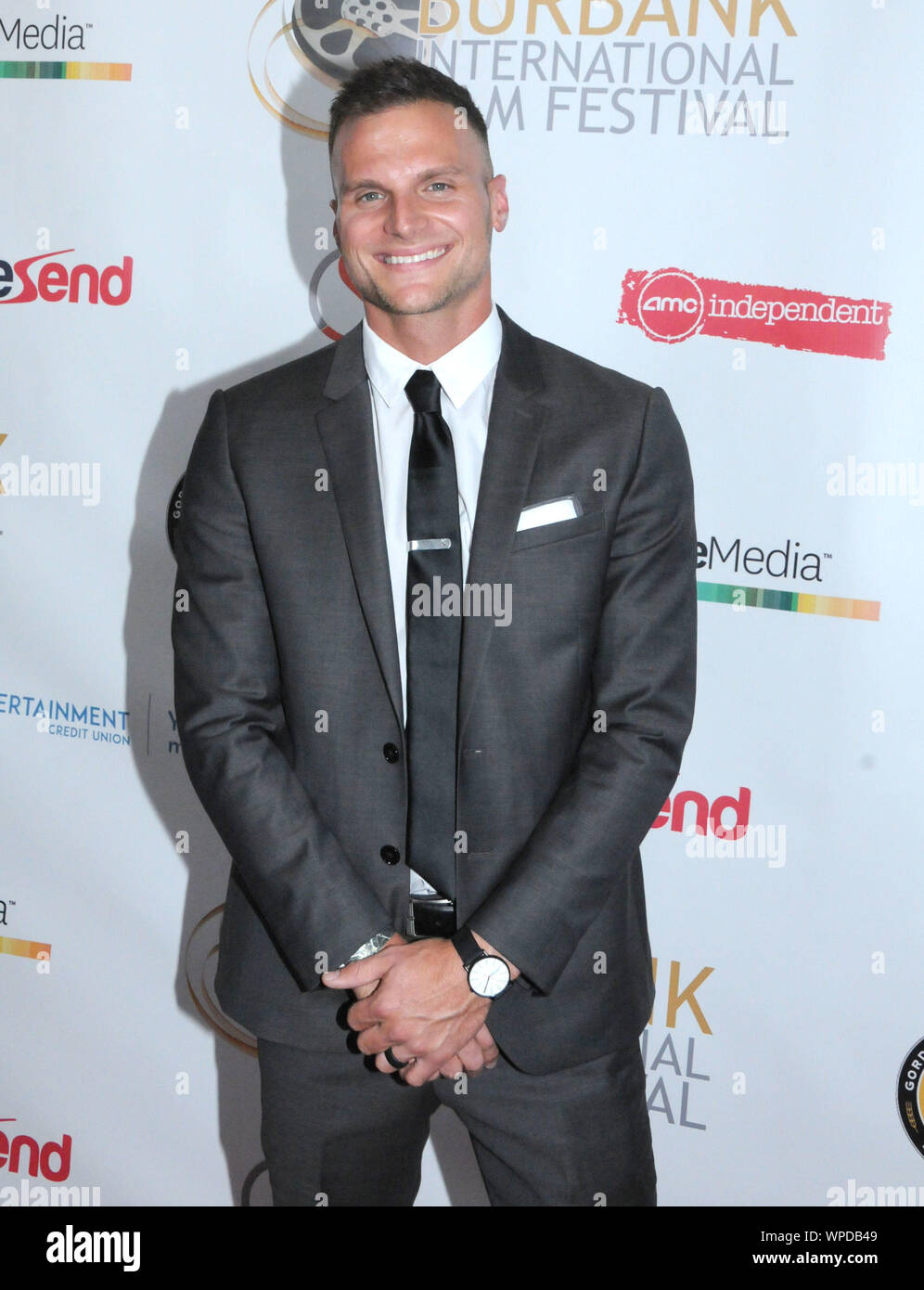 Burbank, Kalifornien, USA, 8.September 2019 Josh Nagel besucht Schließen Nacht von Burbank International Film Festival am 8. September 2019 in Los Angeles Marriott Burbank Airport Hotel & Convention Center in Burbank, Kalifornien, USA. Foto von Barry King/Alamy leben Nachrichten Stockfoto