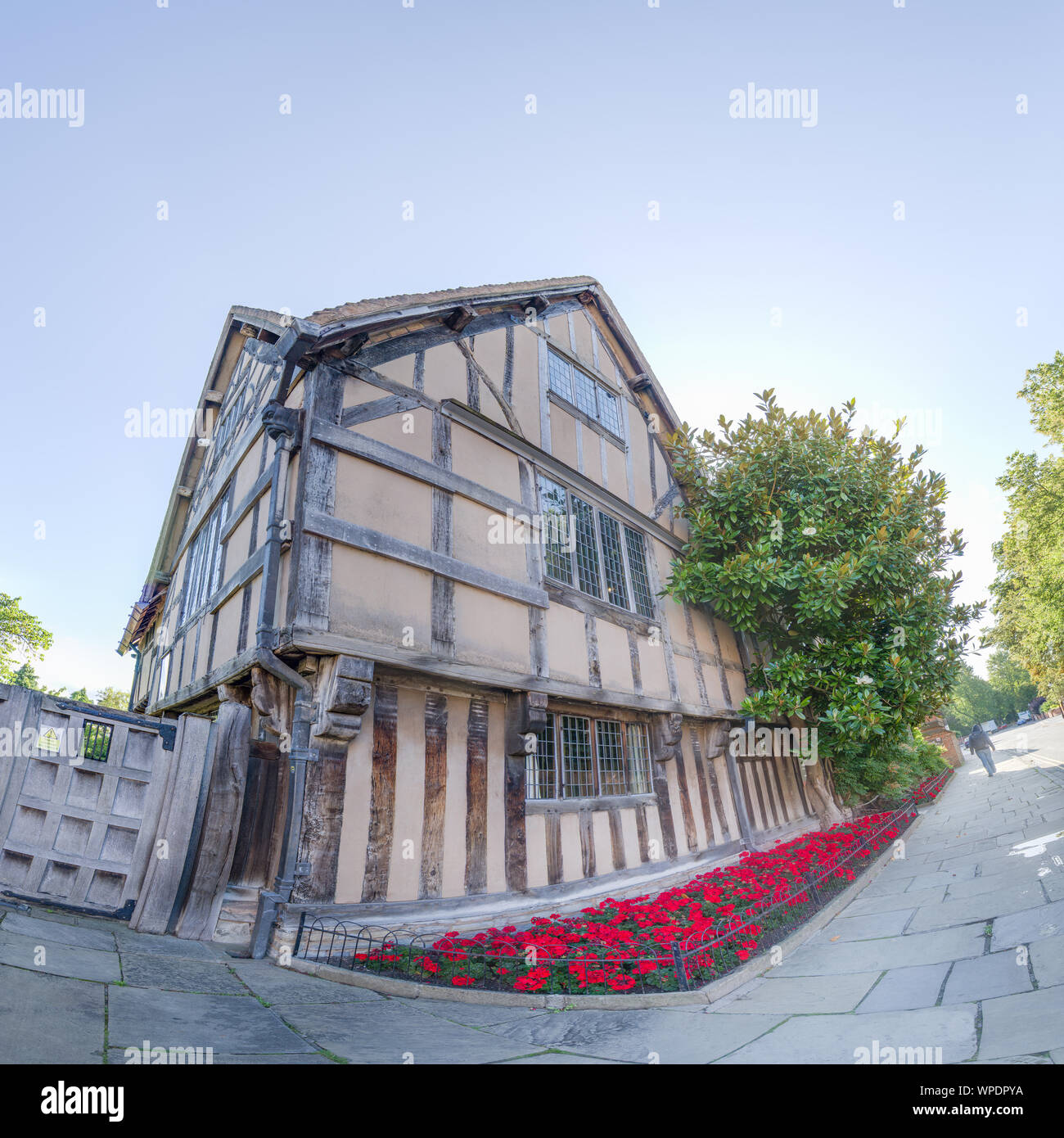 Hall's Croft, früher von Shakespeare's Tochter Susanna und Ihr Arzt Mann, John Hall, auf Altstadt Straße, in Stratford-upon-Avon Warwicks Stockfoto