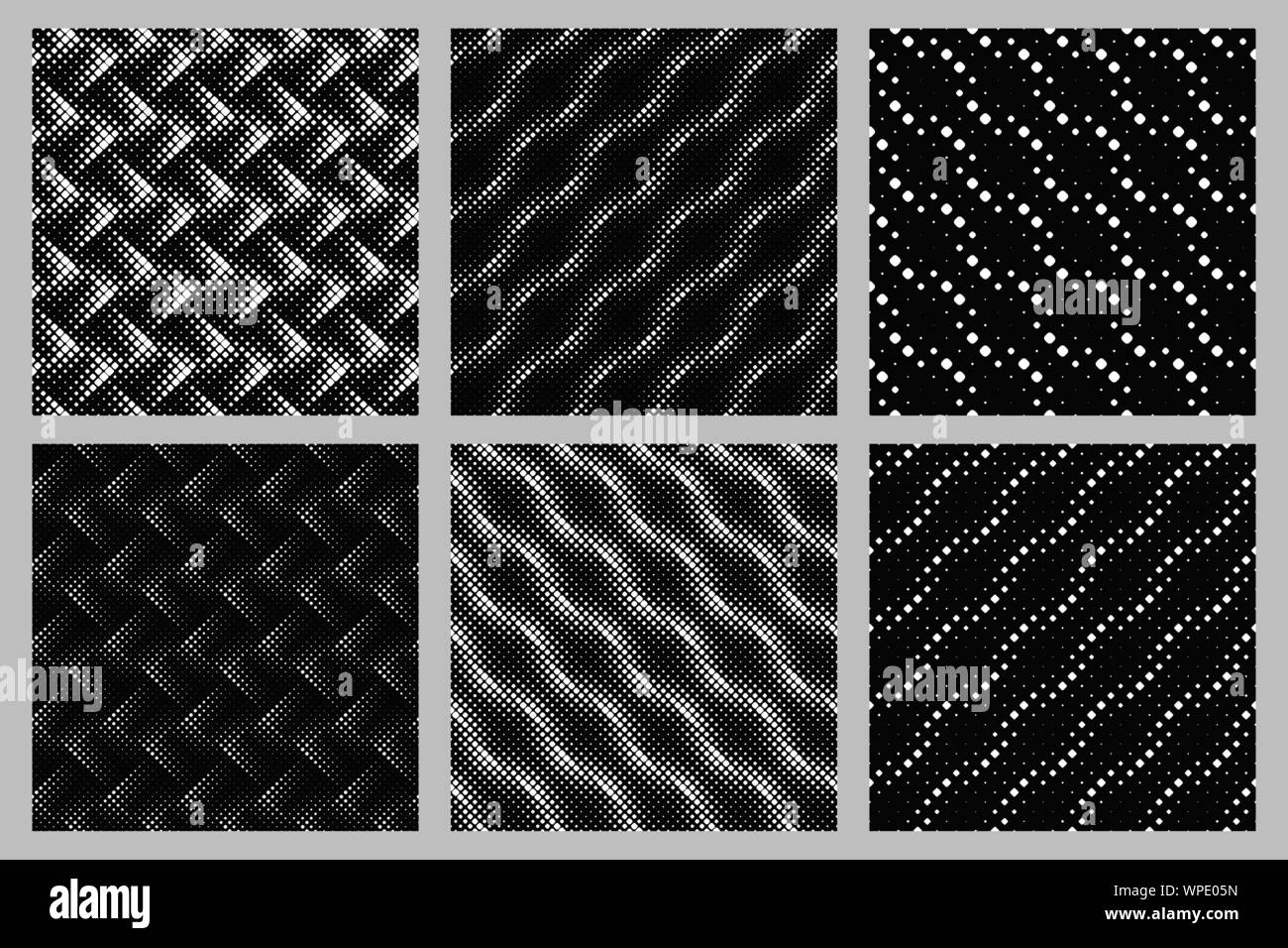Diagonalen quadratischen Muster Hintergrund - abstrakt Vector Illustration abgerundet Stock Vektor