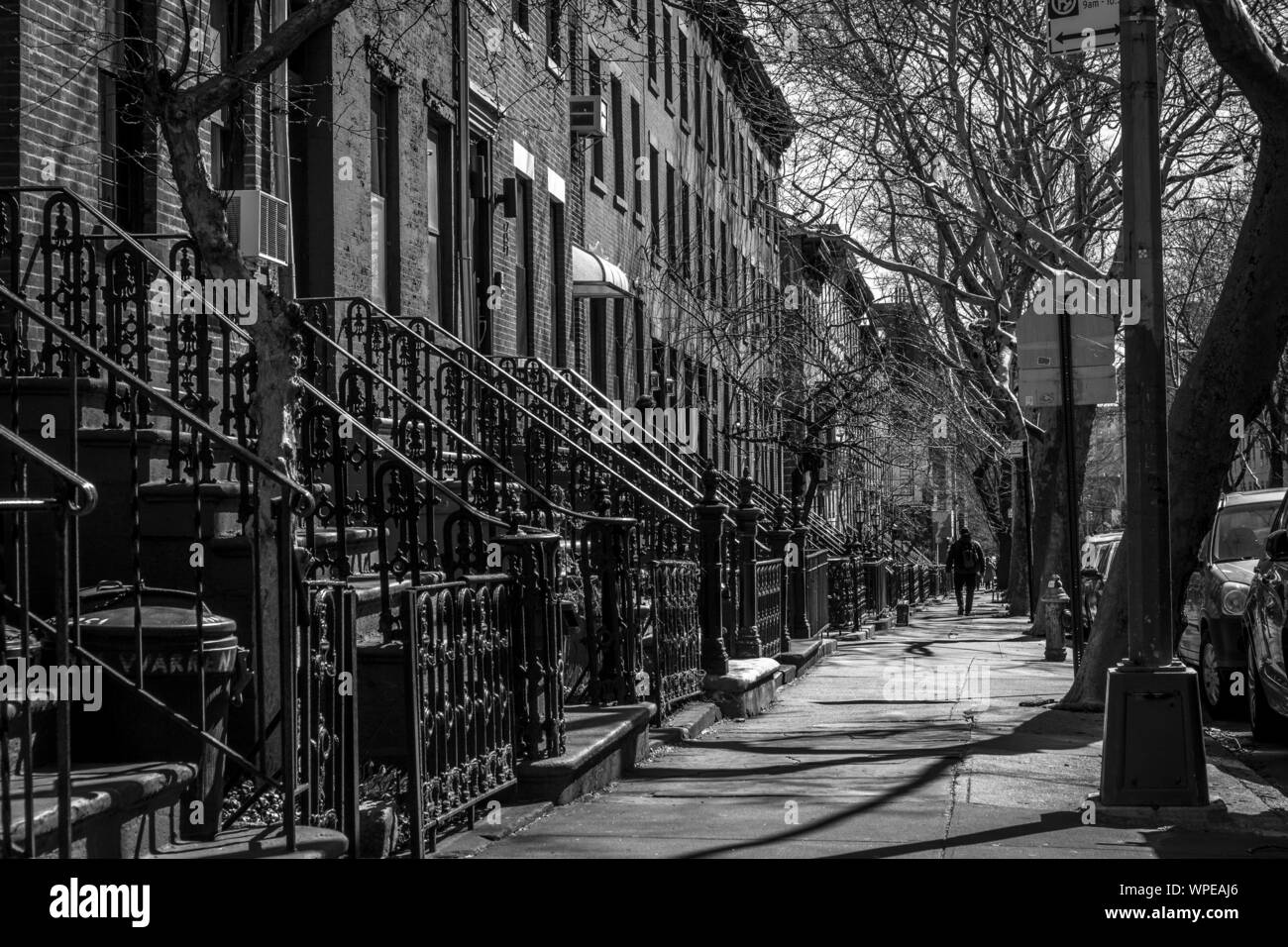 Typische Gebäude Brooklyn, New York Stockfoto