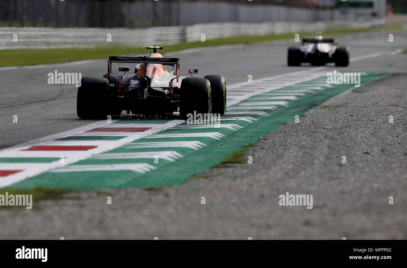 Motorsport: FIA Formel Eins-Weltmeisterschaft 2019, Grand Prix von Italien, #23 Alexander Albon (THA, Aston Martin Red Bull Racing), Stockfoto