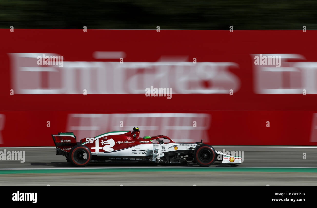 Motorsport: FIA Formel Eins-Weltmeisterschaft 2019, Grand Prix von Italien, #99 Antonio Giovinazzi (ITA, Alfa Romeo Racing), Stockfoto