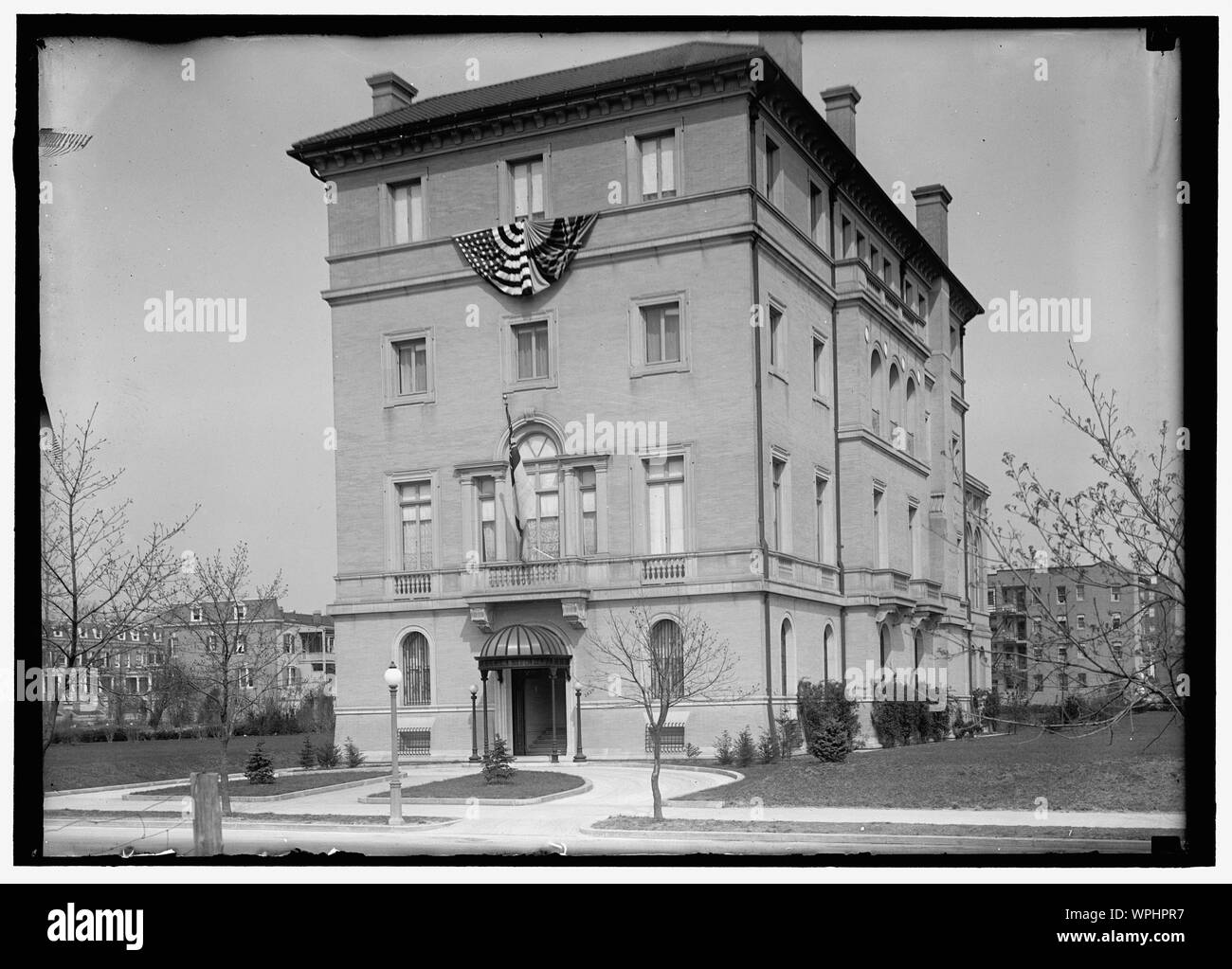 Lange, Breckenridge. 3. ASST. Staatssekretär, 1918. RESIDENCE, verliehen an BRITISH COMMON.; AUSSENBEREICH Stockfoto
