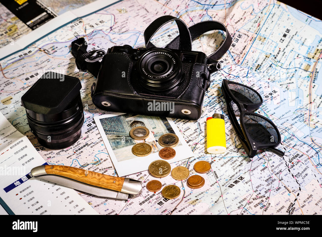 Urban Explorer still life Stockfoto