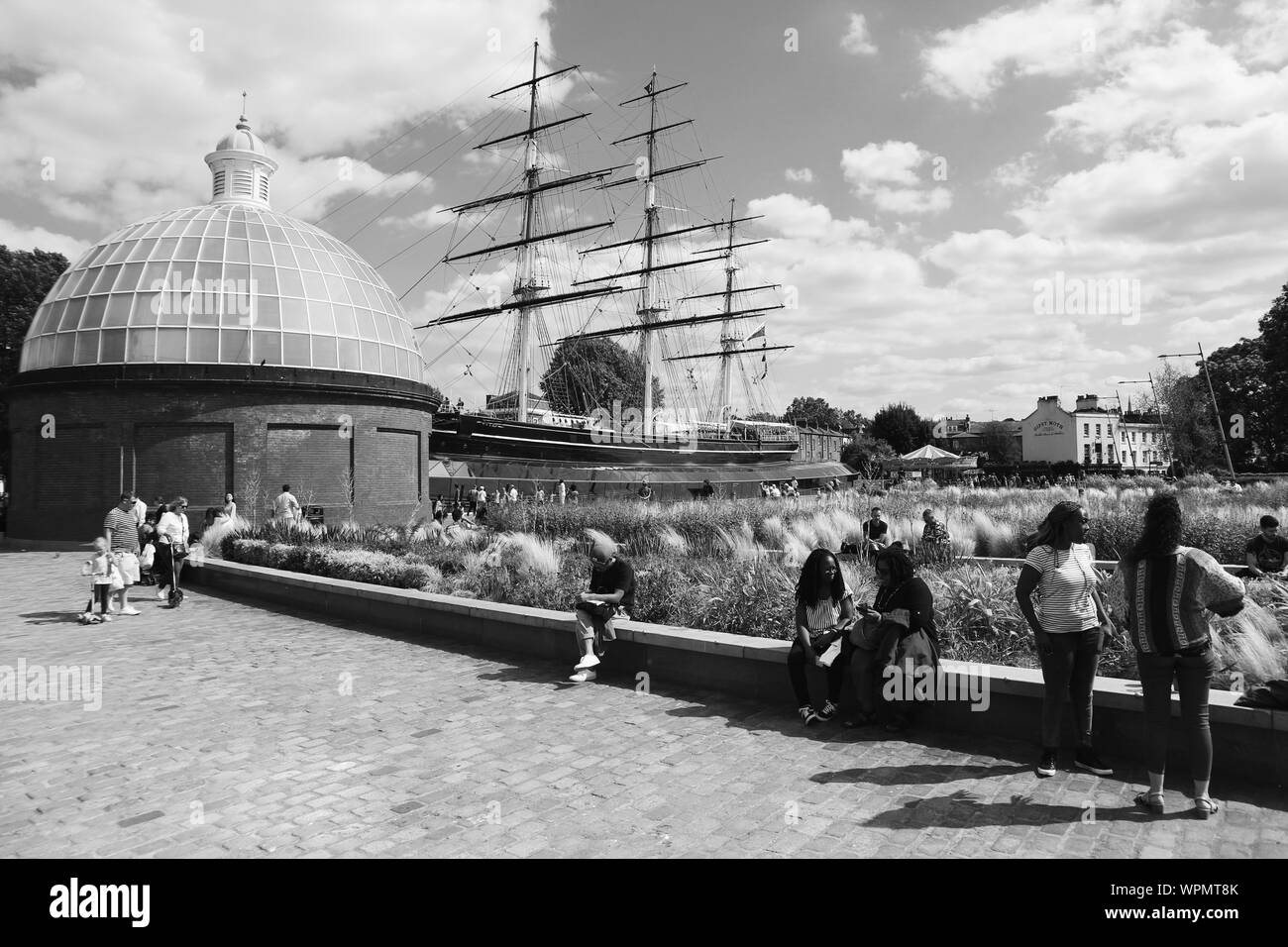 Cutty Sark, Maritime Museum in Greenwich Stockfoto