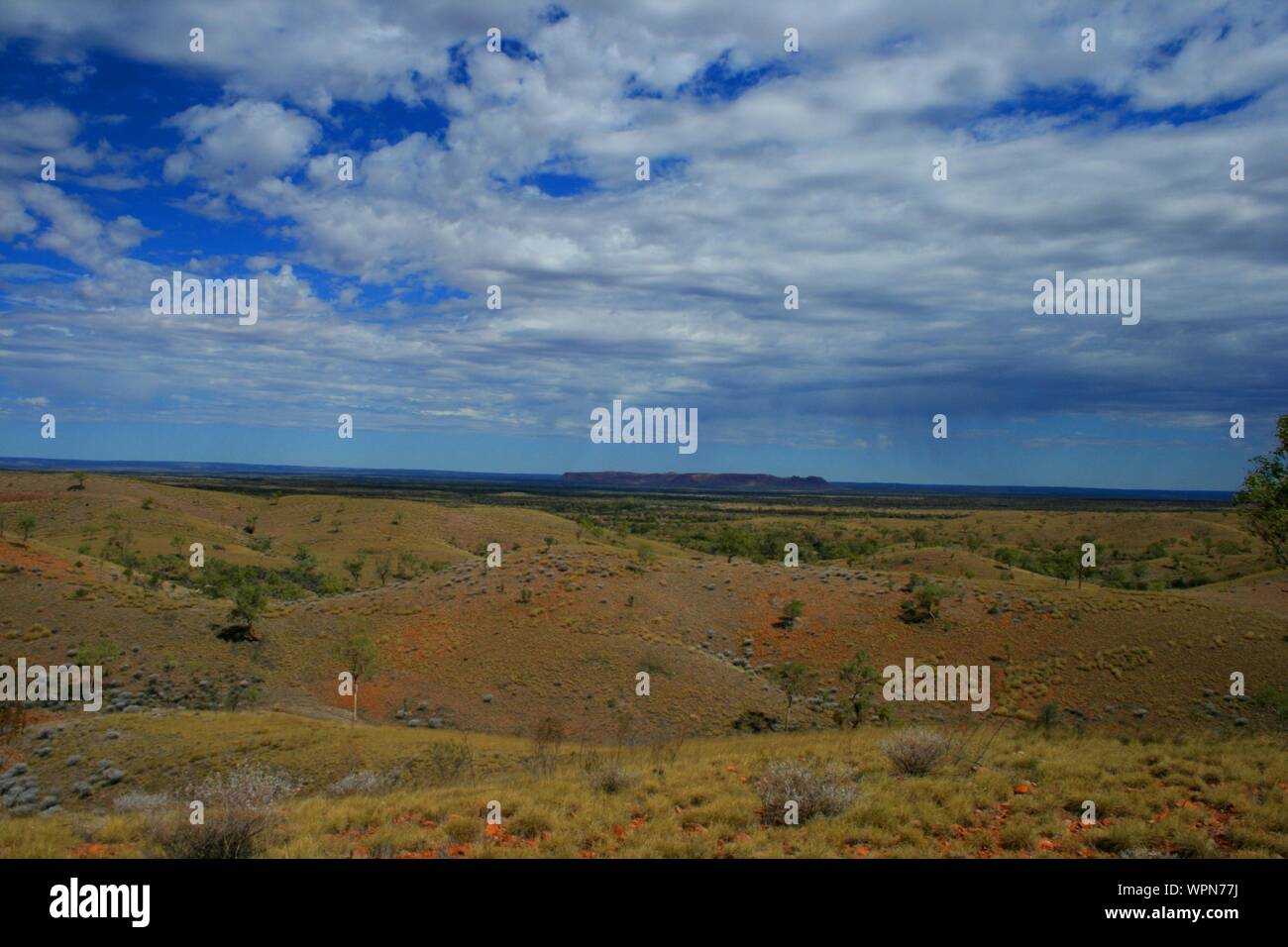 Roadtrip durch Watarrka National Park, rotes Zentrum, Northern Territory, Australien Stockfoto