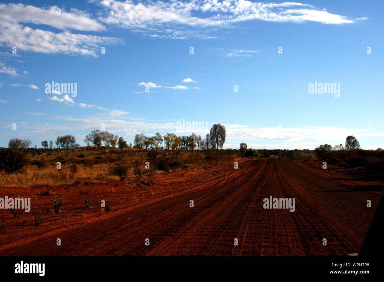 Red Center Way, Alice Springs, Northern Territory, Australien Stockfoto