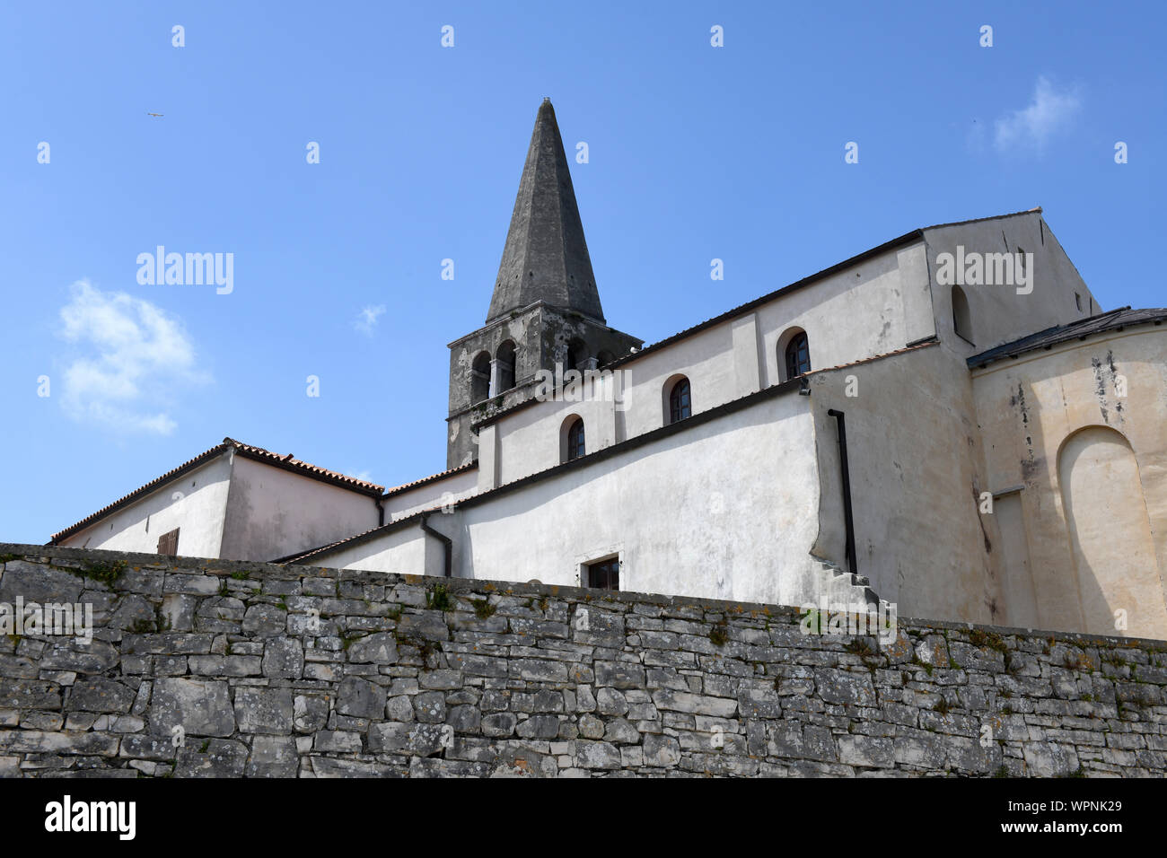 Porec, Kroatien, alte Kirche, Kirche Stockfoto