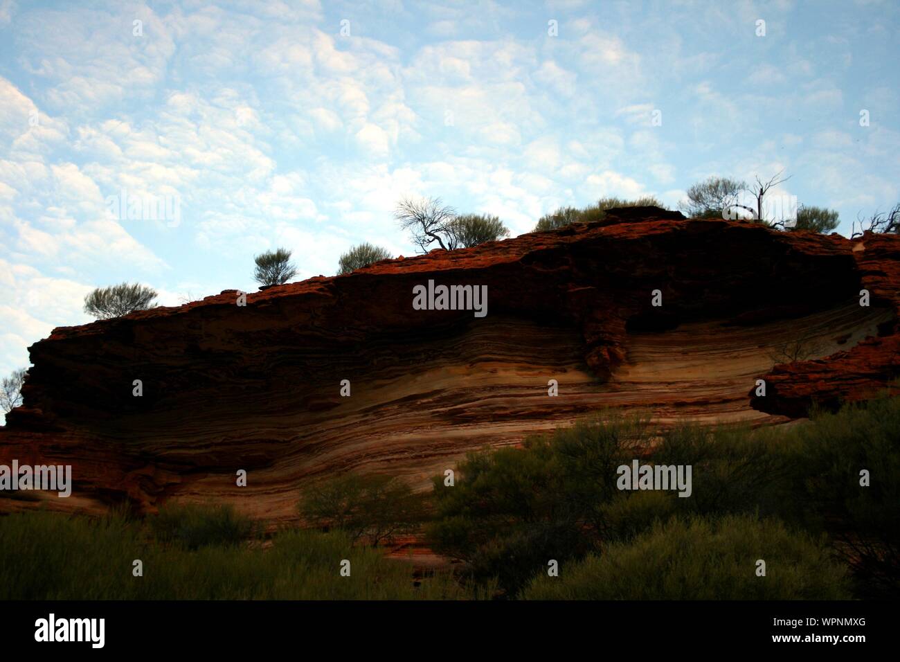 Wandern im Kalbarri Nationalpark, Naturen, Fenster, Western Australia Stockfoto