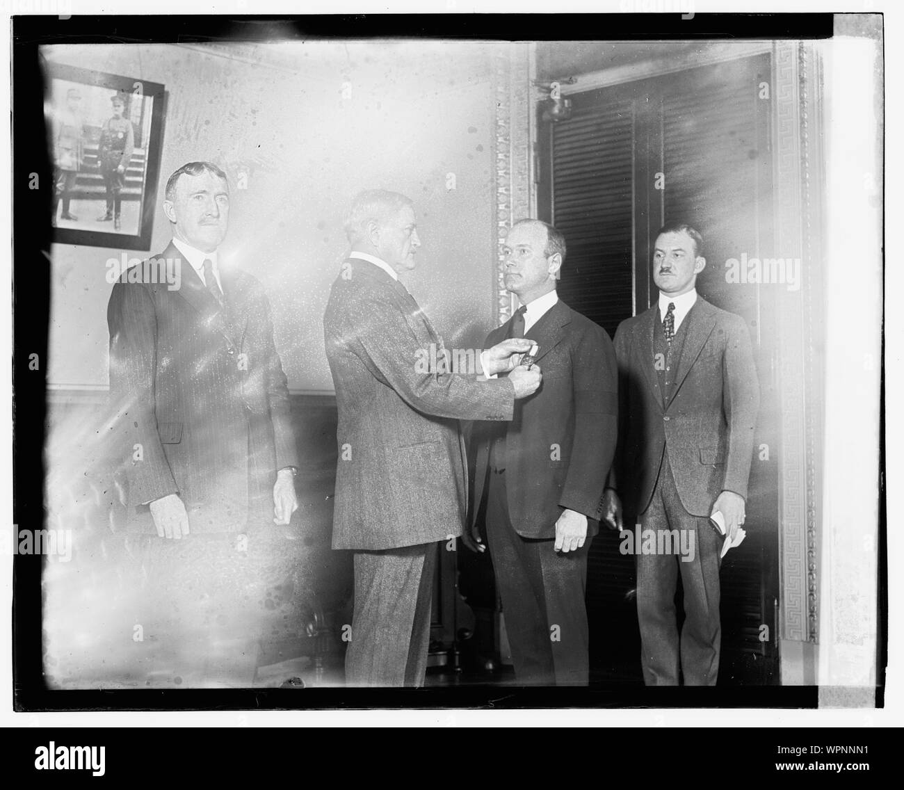 Oberstleutnant Schofield Andrews eingerichtet, 3/1/23. Stockfoto