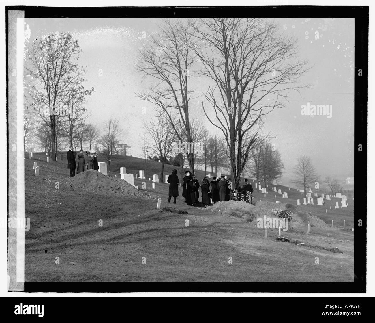 Lt. Richard Anderson Beerdigung Stockfoto