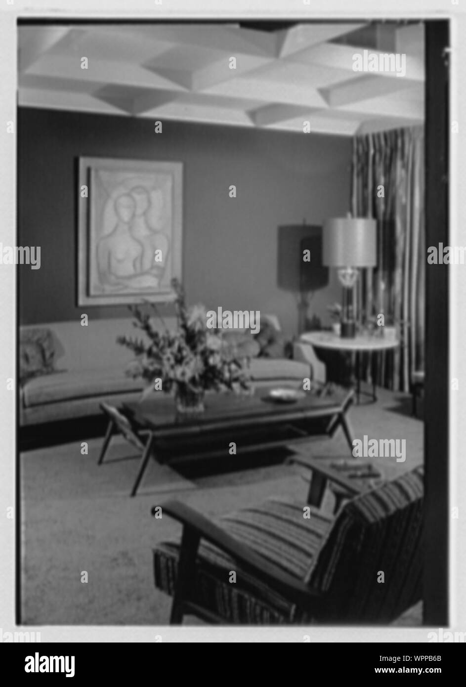 Ludwig Baumann Spears, Möbel zeigen. Stockfoto