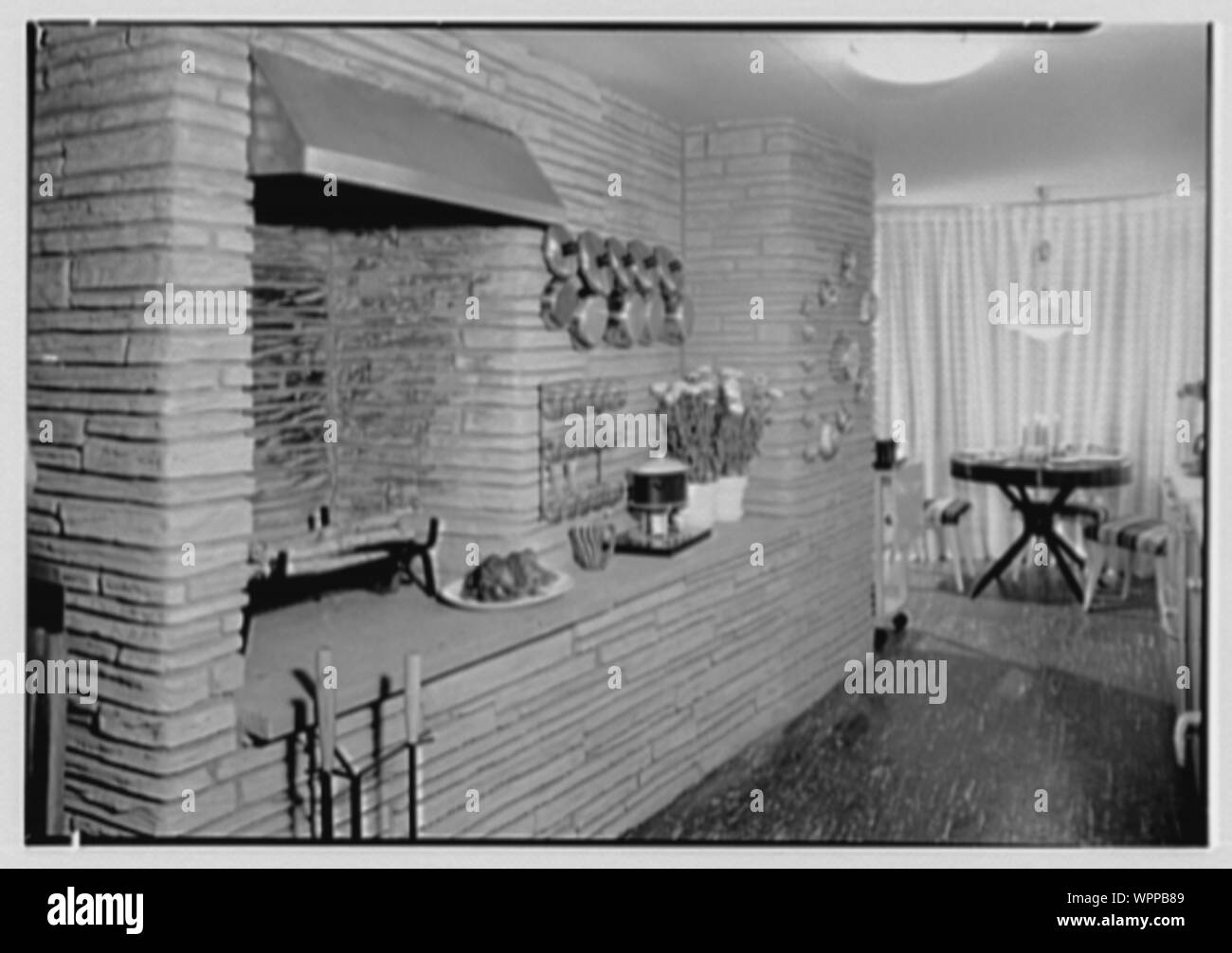 Ludwig Baumann, Home Furnishings aufweisen. Stockfoto