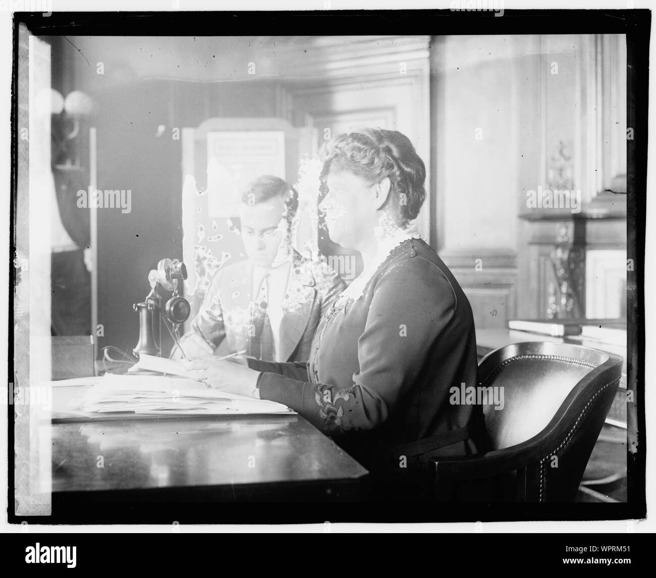 Mabel Boardman (Schreibtisch) Stockfoto