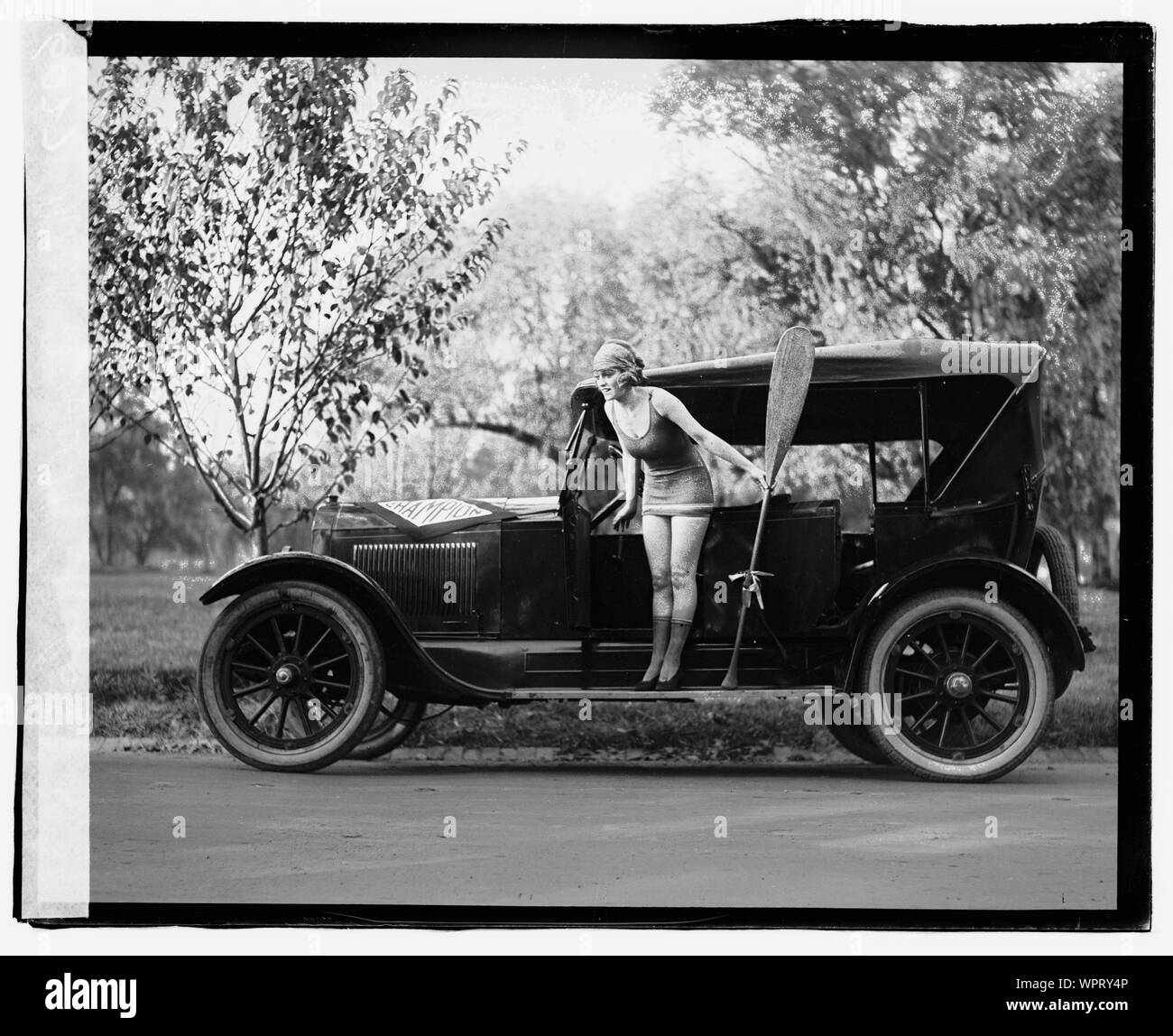 Mack Sennett Mädchen Stockfoto