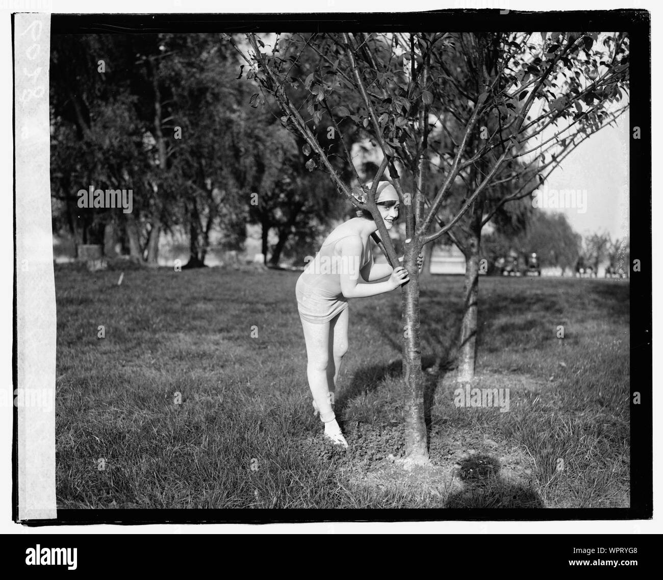 Mack Sennett Mädchen Stockfoto