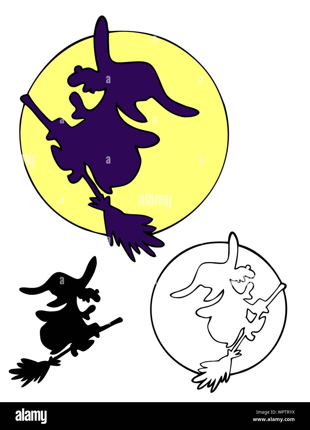 Flying Witch Stockfotos und bilder Kaufen Alamy