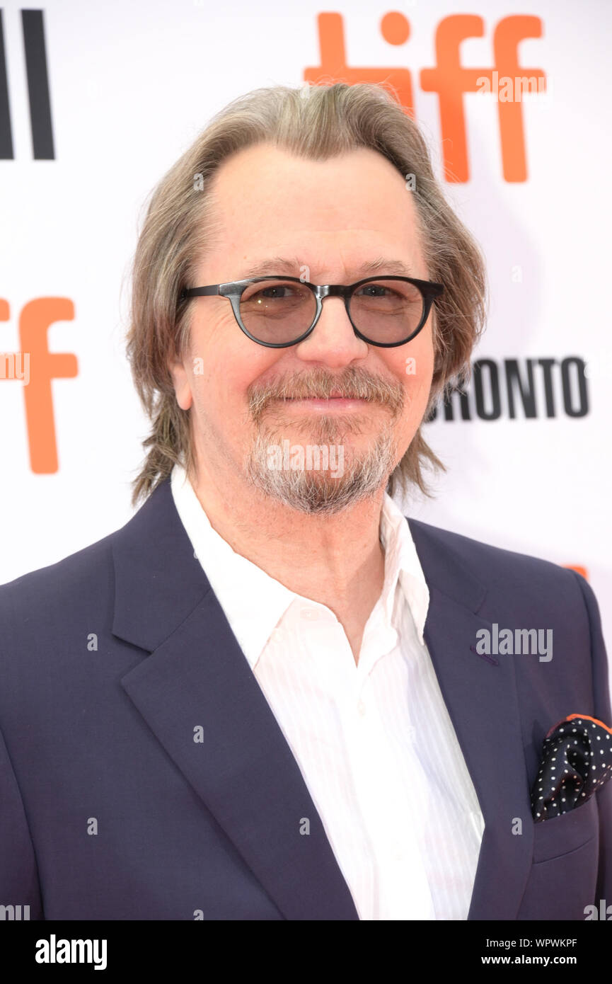 September 9, 2019, Toronto, Ontario, Kanada: GARY OLDMAN nimmt "die Wäscherei" Premiere während der 2019 Toronto International Film Festival im Princess of Wales Theatre am September 09, 2019 in Toronto, Kanada. (Bild: © Igor Vidyashev/ZUMA Draht) Stockfoto