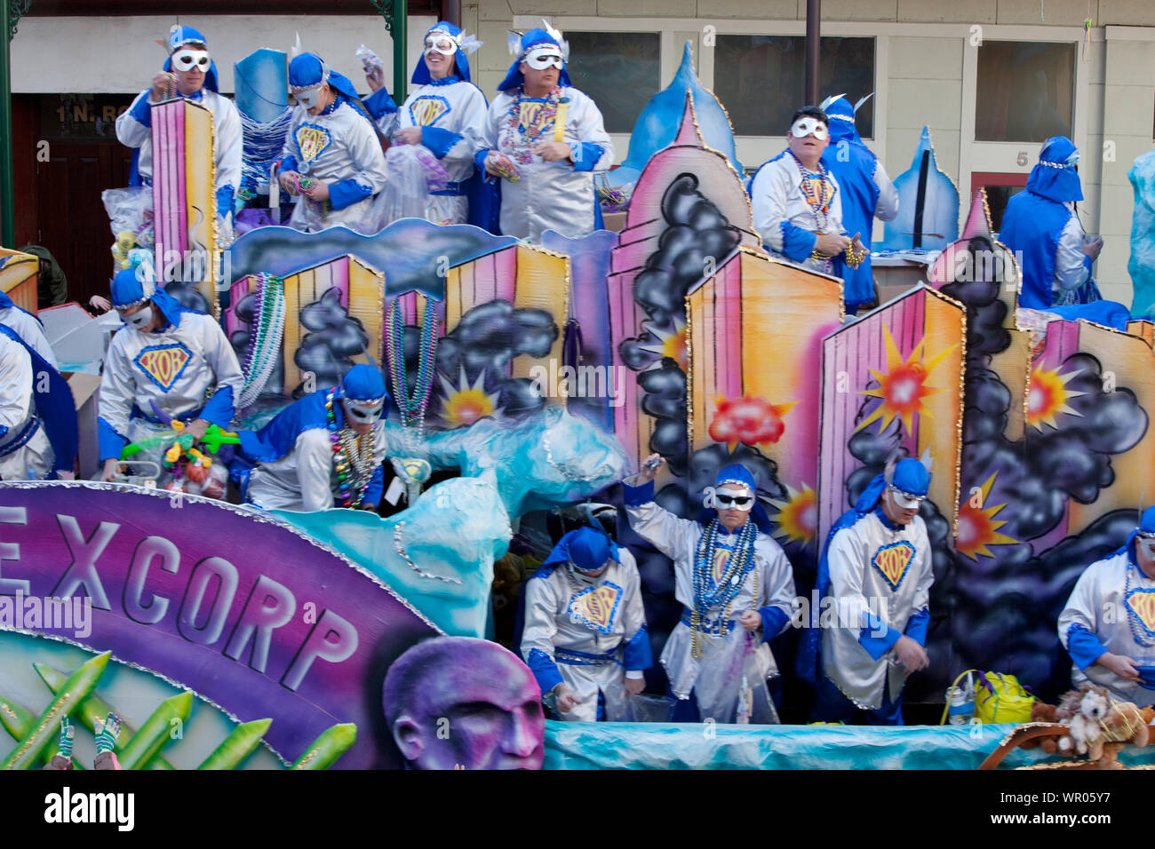 Mardi Gras, Mobile, Alabama Stockfoto