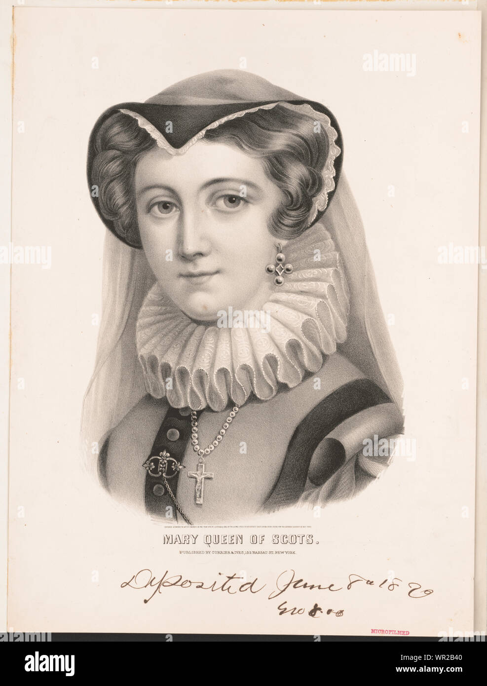 Mary Queen of Scots Stockfoto