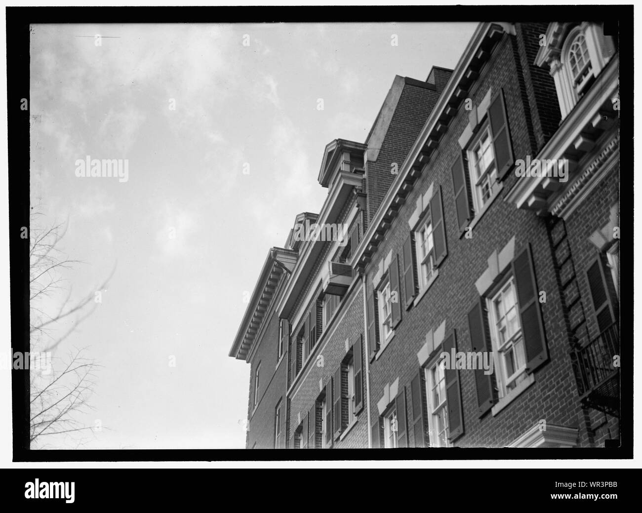 McADOO, Frau. WILLIAM GIBBS, NEE ELEANOR WILSON. BABY McADOO'S OPEN AIR BED Stockfoto