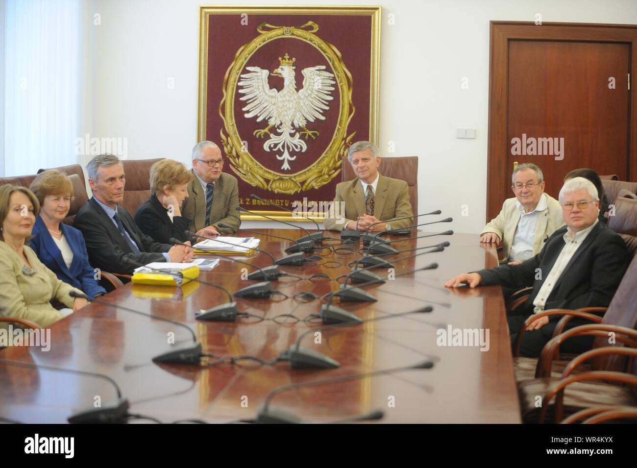 29.06.2010 Warschau, Polen. Im Bild: Marek Belka Stockfoto