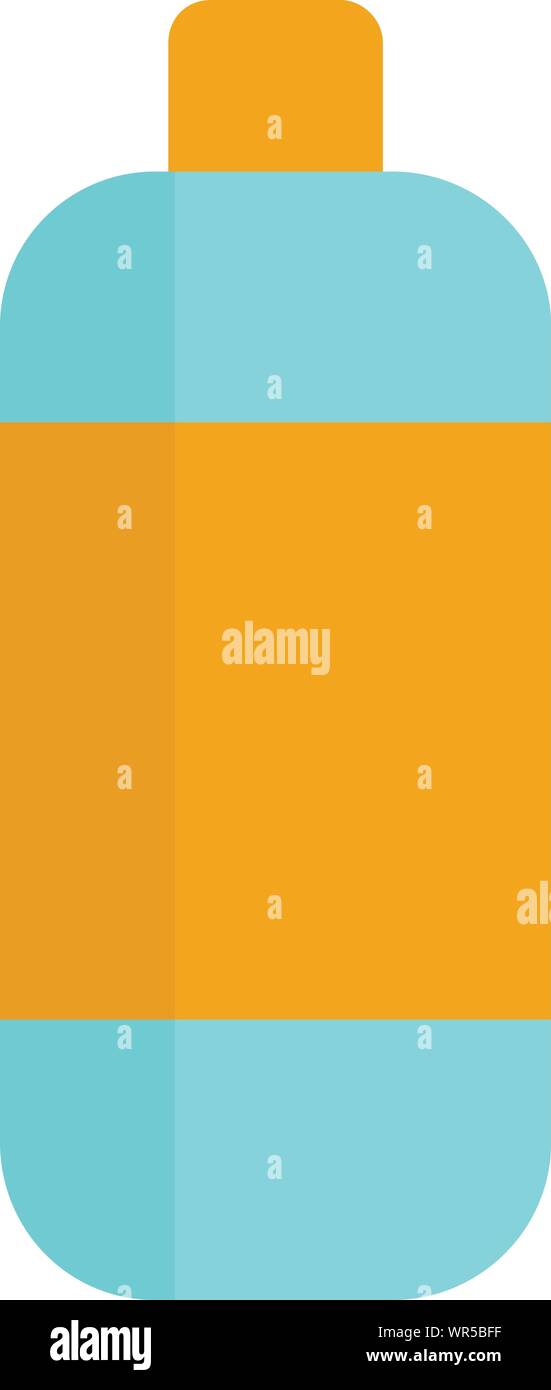 Trinkflasche Symbol. Flache Darstellung der Trinkflasche vektor Symbol für Web Design Stock Vektor