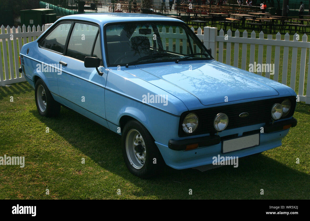 Ford Escort Sport/RS Mexiko/RS2000 auf Anzeige, Südafrika Stockfoto