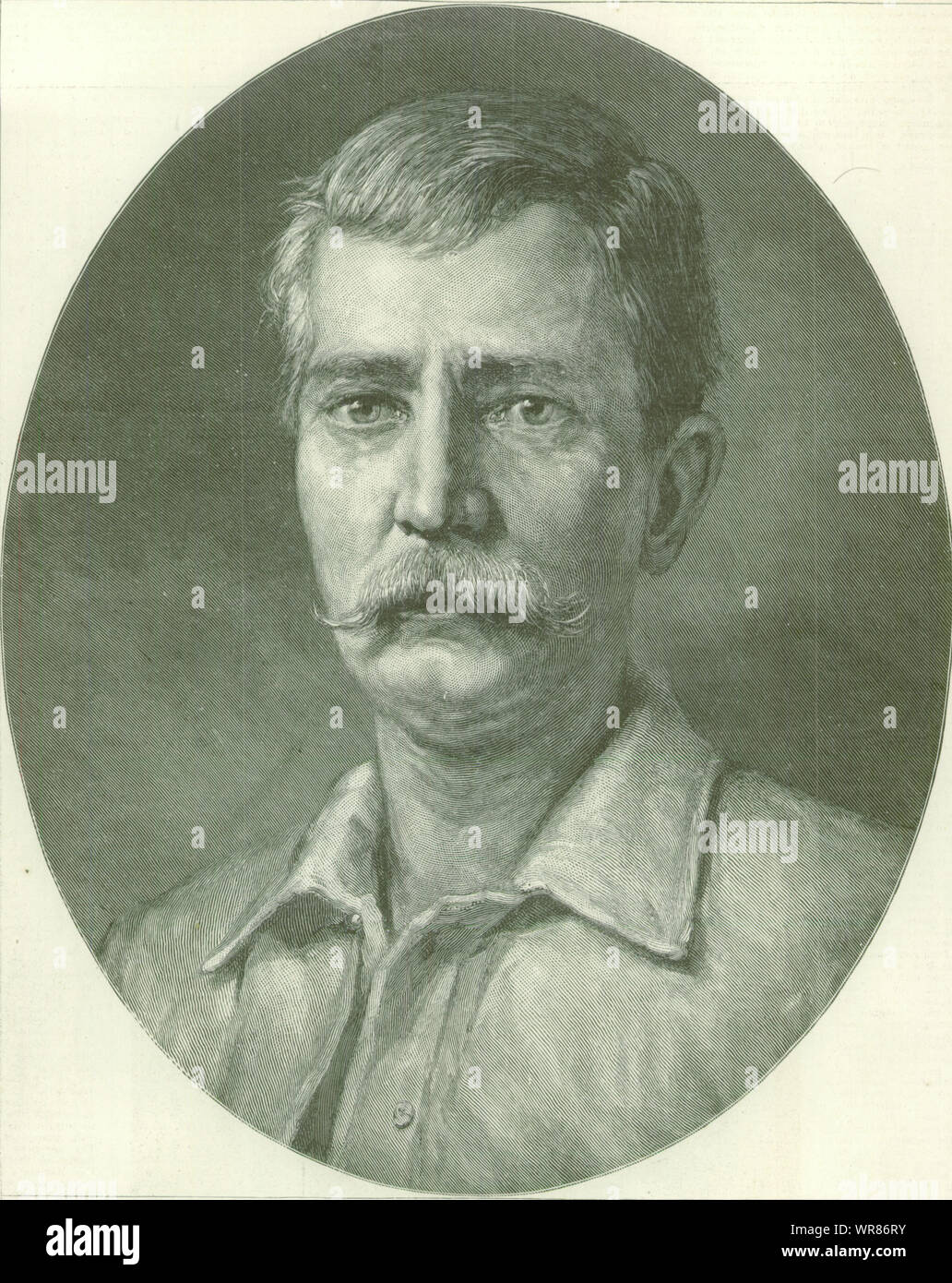 Henry Morton Stanley, Zentralafrika explorer & Freistaat Kongo Gründer 1889 Stockfoto