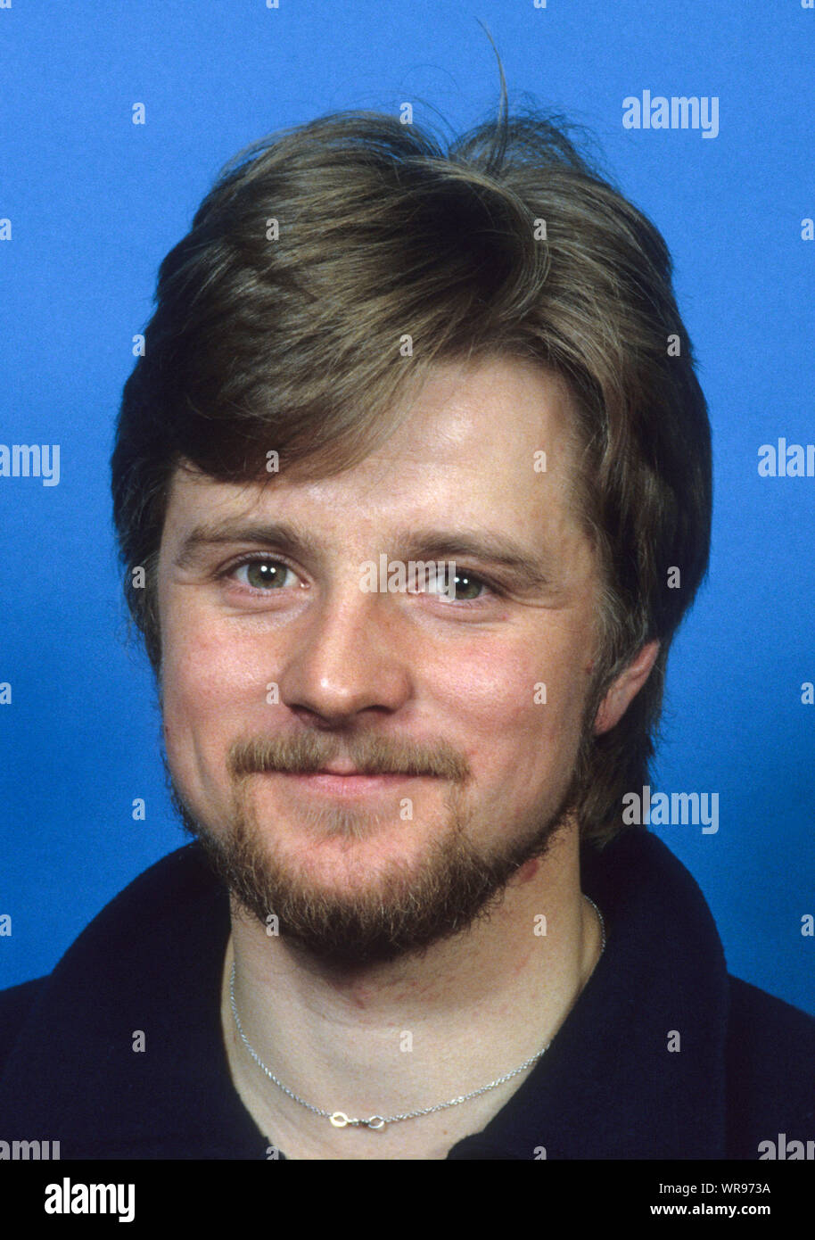 STIG STRAND Alpine Skifahrer Schweden Stockfoto