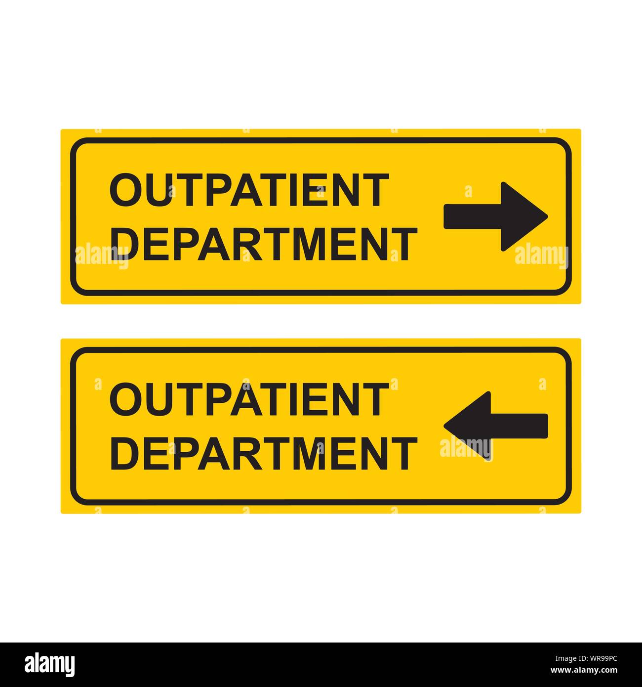 Ambulante Abteilung Stock Vektor