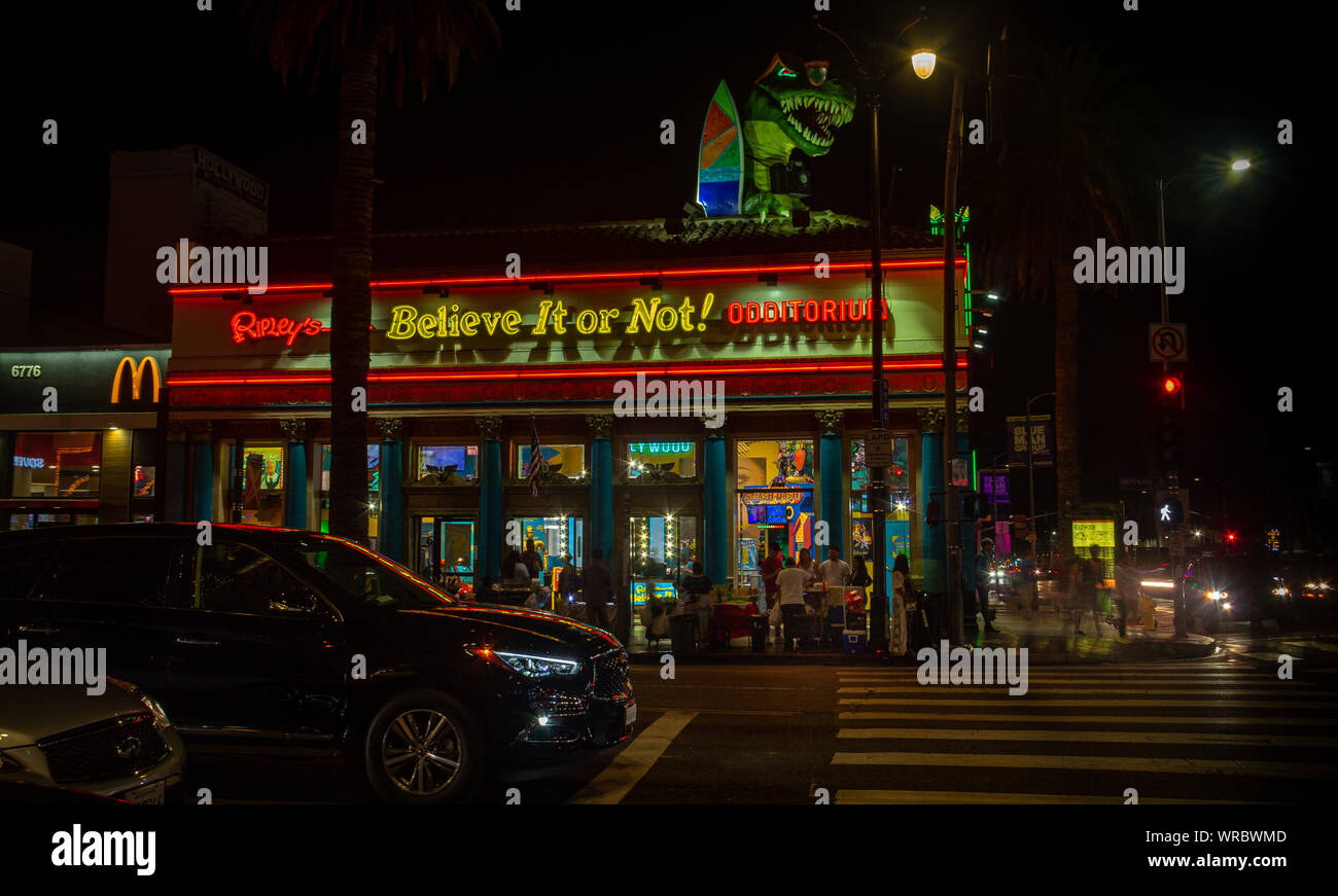 Ripley's Believe It or Not - Hollywood Stockfoto