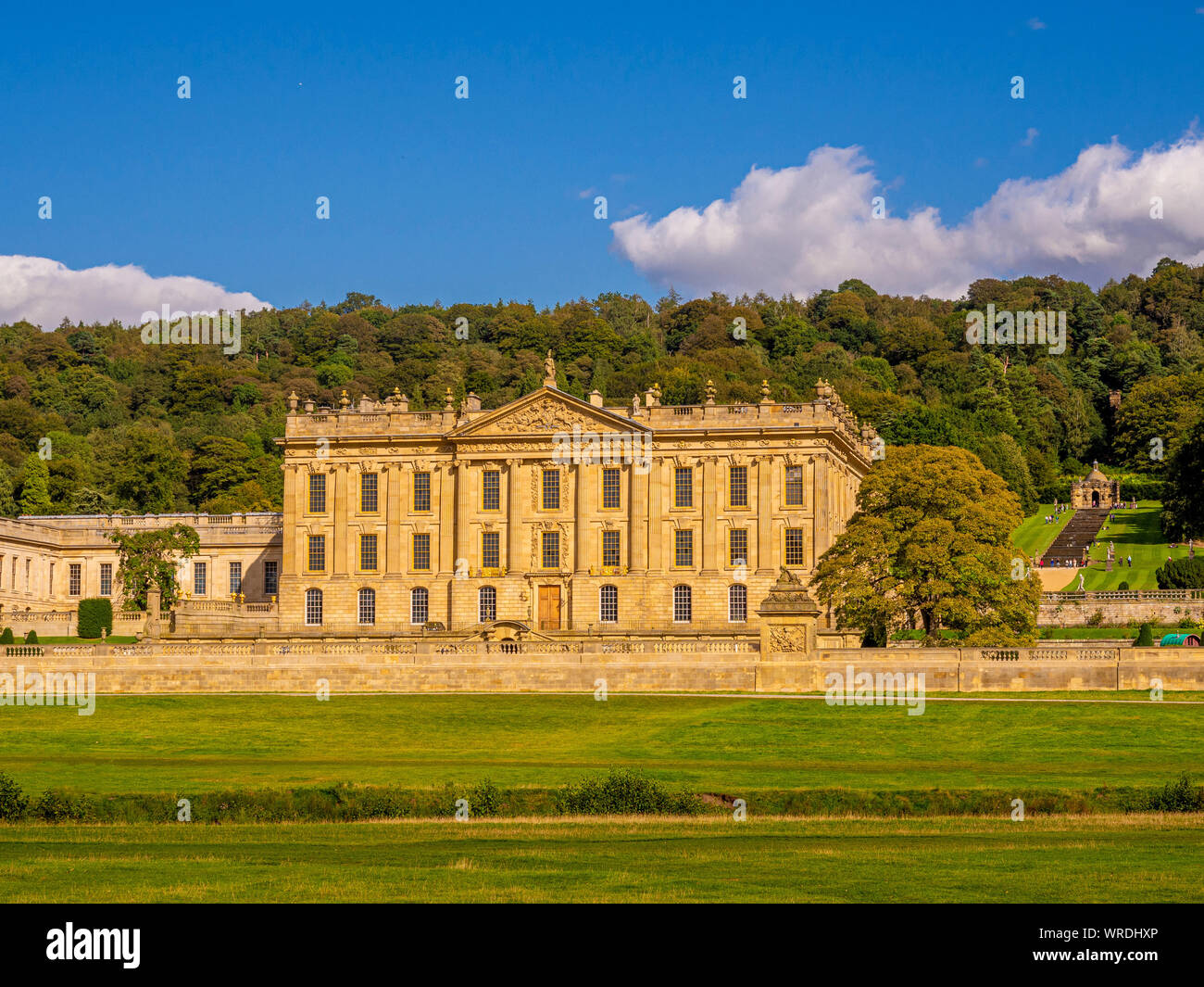 Chatsworth House, Derbyshire, UK Stockfoto