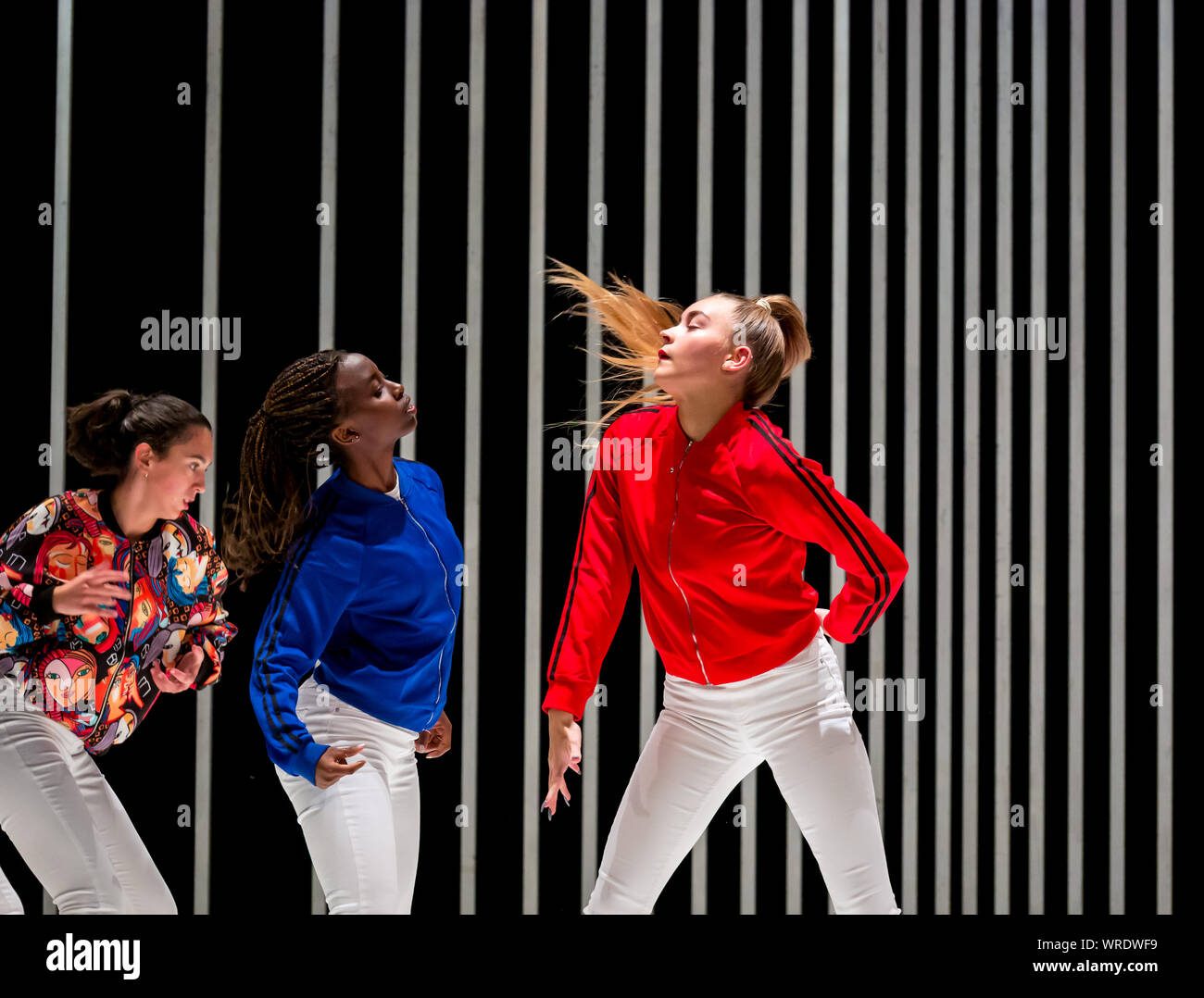Eine Belfast Gebet, Tanz von Oona Docherty mit Leith hip-hop Dance Collective Haus von Jack, der Zucker Armee, Edinburgh International Festival Stockfoto
